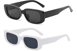 Long Keeper Gafas de sol rectangulares Protección UV400 Gafas de conducción retro para mujer