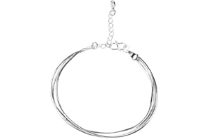 CHEREDA 925 Silver Anklet Double-deck Foot Chain Anklets For Women Beach Casual Jewelry Accessories