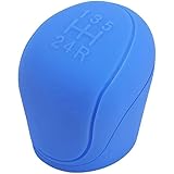 HARR Pomello del cambio universale per auto Copertura per pomello del cambio automatico in silicone morbido a 5 marce Tappo p
