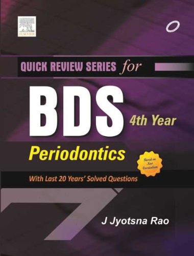 QRS for BDS 4th Year: Periodontolgy