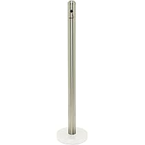 Base Per Posacenere Da Esterno - Acciaio Inox Nero, Per Bar, Ristoranti E Pub