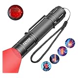 Yzyoe Infrared Light Therapy For Joint And Muscle Pain Portable Rechargeable Flashlight， Red Light Therapy Wand Device，red Lights-4 Wavelengths，near Infrared Light Therapy.