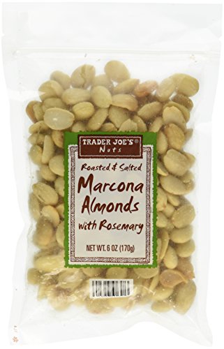 Trader Joe`s Roasted and Salted Marcona Almonds with Rosemary