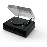 Philips CENTURY Bluetooth Turntable TAV3000B/10 "The Stevie" | Retro 3 vitesli kayıt oynatıcı, dahili stereo hoparl&ouml;rler, bas