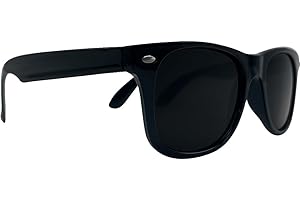 Mustavo Kids Sunglasses Boys Sunglasses Kid's Sunglasse's Girls Black Gloss Finish 100% UV400 Protection Fashion Glasses For Ages 3-9 Years Old Childrens Childs Shades