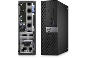 2020 (Refreshed) DeII Optiplex 7040 SFF Core i7 6700 16GB Ram 256GB SSD Desktop PC Windows 11/Wired Keyboard Mouse/Wifi (Revived)