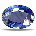JAGDAMBA GEMS Natural Certified Zircon 2.25 Ratti /2.04 Carat Natural Amazing Blue Zircon Stone Original Certified AAA+++ Quality Jarkan Gemstone For Maikg Jewellery