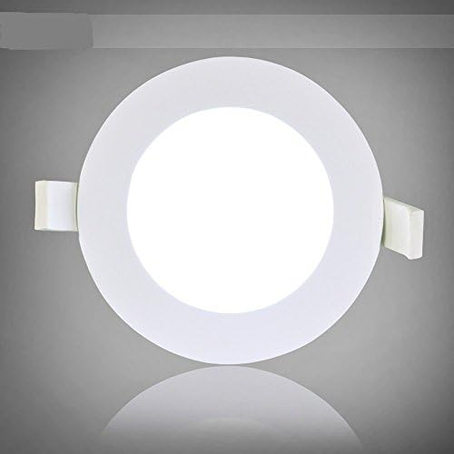 RIFLECTION Energy Saver Lowprice Durable LED Slim Panel 3 watt (White,Round) Pack of 1