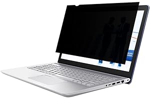KOCAN Pet Screen Film, Filtro Privacy Screen Pellicola antiriflesso Invisibile 30 ° ad Alta Trasmissione Reversibile Anti-UV per Laptop da 15,6 '' con Rapporto di Formato 16: 9,Laptop Screen Film