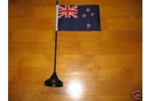 1000 FLAGS New Zealand Table Flag