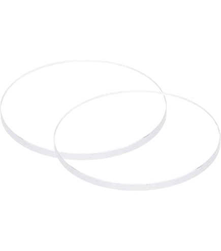 Verre Circulaire 36,4 mm pour montre en plexiglas légèrement bombé - My