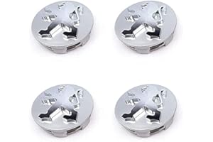 TURTLEDOVESHI 4 Pcs 60MM Coprimozzo Ruota per PEUGEOT 108 208 2008 308 3008 4008 508 5008 405 307 505 406 1007 4007, Centro Tappo Trim Emblema, Protezione ​dalla Ruggine antipolvere per Ruote Accessorio Decorativo