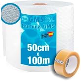 GMS &ndash; Bubble Roll 50 cm x 100 m + Seal &ndash; Bubble Roll Moving &ndash; Bubble Roll Packaging &ndash; Bubble Moving, Shipping and Packaging &ndash;