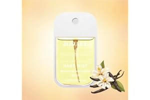 GENERIC Mist Hydrating Hand Sanitizer Spray for Adults, 500-Sprays each, Multi-flavor, Cleanses Your Hands Travel Size-The best choice for travel (Vanilla)