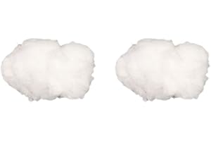 NUOBESTY Wolkenstützen Schwimmende 2 stücke künstliche dekorative hängende Ornament DIY 3D wolkenrequisiten für Kunst bühnenbedarf Geschenke (20 cm) Wandbehang Wolkendekorationen