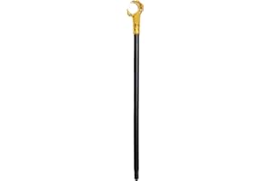 jerbro Evil Wizard Wand Scepter, Devil Witch Scepter Voodoo Wand for Halloween Cosplay Costume Carnival Theme Party