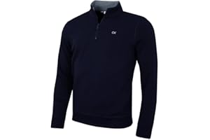 Calvin Klein Mens 2025 Rocky Half Zip Supersoft Stretch Golf Sweater