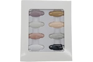 YO-HAPPY 8 Pezzi Clip di Sicurezza per Sciarpa Hijab Musulmano di Classe Hijab Fashion Pins Snag Free a Forma di Diamante Fibbia per Sciarpa di Seta Musulmana