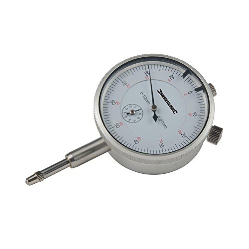 Silverline Mechanical Engineering Metric Dial Indicator 0 - 10mm With Pen