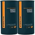 Stealthy Immuno Shield Immunity & Vitality Gummies With Turmeric, Ginger, Vitamin C, Elderberry for Healthy Immune System, 100% Vegan, Sugar Free & Gluten Free - Orange 60 Gummy Each (Pack of 2)