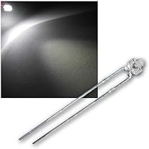 50x LED 1,8mm Wasserklar Purweiß - 4500mcd 3,5V Miniatur Leuchtdioden Für Modellbau