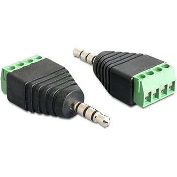 3,5 mm 4 Polig Metall Klinkenstecker Stecker Für: Amazon.de: Elektronik