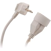 Zenitech - Extension 16A 2P+T HO5VV-F 3G1.5mm&sup2; White 10 m
