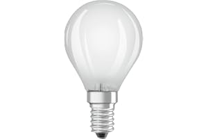 OSRAM LAMPS OSRAM Lampa LED | Trzonek: E14 | Ciepły biały | 2700 K | 4 W | matowe | LED Retrofit CLASSIC P [Klasa efektywności energetycznej A++]