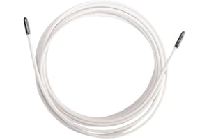 PICSIL - Câble de Rechange pour Corde à Sauter, Acier Tressé avec Revêtement PVC, Longueur 3 m et Épaisseur 2,5 mm, Compatible avec la Plupart des Marques