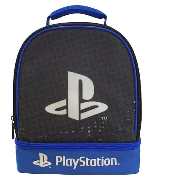 Zaino Ufficiale PlayStation Per Bambini Unisex - Nero, Leggero, Con Scomparti Multipli E Logo Colorato - 4