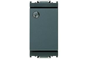 Vimar série Idea – Interrupteur 1 pôles 16 AX Gris