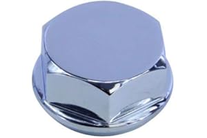 CITOMERX Lenkkopfmutter verchromt mit Außensechskant Hutmutter Lenkkopflager für Zündapp