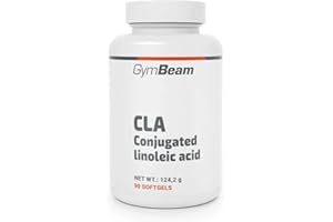 ‎GYMBEAM GymBeam CLA - konjugierte Linolsäure, 1600 mg pro Tagesdosis, beliebter Fatburner für Gewichtsabnahme und allgemeine Gesundheit, Geeignet für körperliche Aktivität (90 caps)
