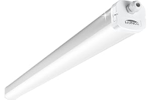 ‎TONFFI TONFFI LED Feuchtraumleuchte 60W 7200LM, 155cm LED Feuchtraumlampe Röhre, IP65 Wasserfest Wannenleuchte Werkstattlampe für Keller Garage Werkstatt Büro, Neutralweiß 4000K
