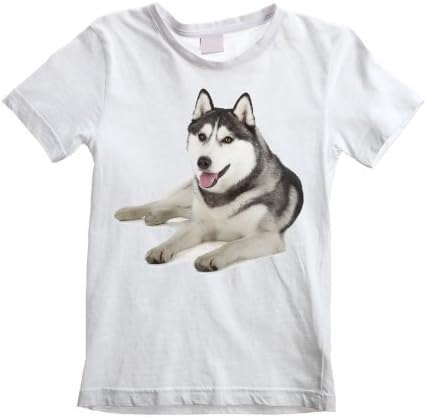 Tribal T-ShirtsSiberian Husky Dog Kid's - Children's T-Shirt (Ages 3 to 12)