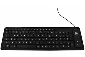 Mobility Lab ML300559 Clavier Flexible USB, Noir