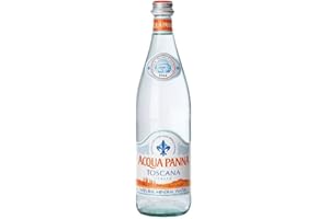 Acqua Panna Toscana Quellwasser, 250 ml Glasflasche (12 Stück, insgesamt 2,993 ml)