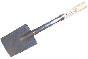 UNBEKANNT Rodespaten Blattmaß 285x180mm Gr.2 m.T-Stiel Stiel -L.950mm 2800g KRUMPHOLZ