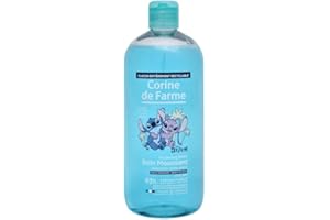 Corine de Farme - Bain Moussant Disney, Stitch - Gel Douche Sels Marins pour Enfant dès 3 Ans - Formulation Clean Beauty, Fabrication 100% Française - 500 ml