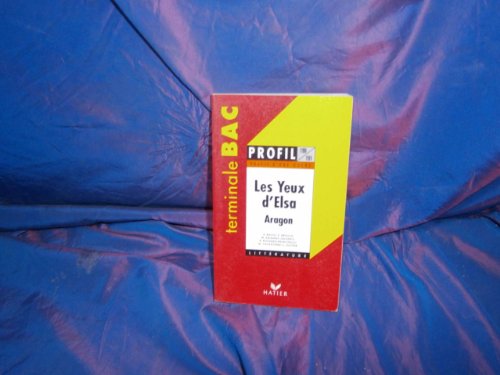 couverture de : LES YEUX D'ELSA - ARAGON