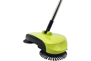 HANBOLI Balayeuse Manuelle Multifonction, Non électrique, rotative à 360 degrés, Balai pour vadrouille, Outil de Nettoyage de Pelle à poussière