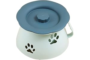 Cabilock Night Pot, Burp Bowl with Lid, Urine Bucket, Rubbish Bin, Bed Pan, Chamber Pot, Urine Pot, Portable Urinal Potty, Chamber Pot, Toilets Basin for Children, Adults, Elderly