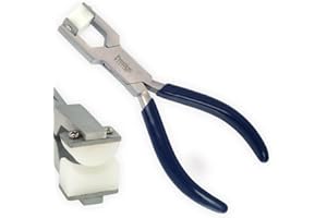 Alicates para doblar mandíbula de nailon, formando anillos, tamaño mediano, marco de vidrio óptico, reparación de pasatiempos y herramientas de arte creativo, ideas de regalo PTL®