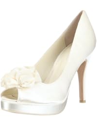 Menbur Wedding Amanda 04338 - Zapatos de novia de tela para mujer