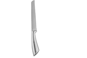 TOPINCN Cuchillo De Pan De Acero Inoxidable Con Filo Ondulado Para Pan Y Pasteles
