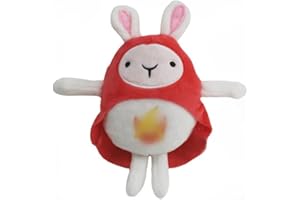 VHIMASA Peluche 18 cm muñeca Plushie abrazo cojín suave cojín super bonito regalo para cumpleaños peluche conejo