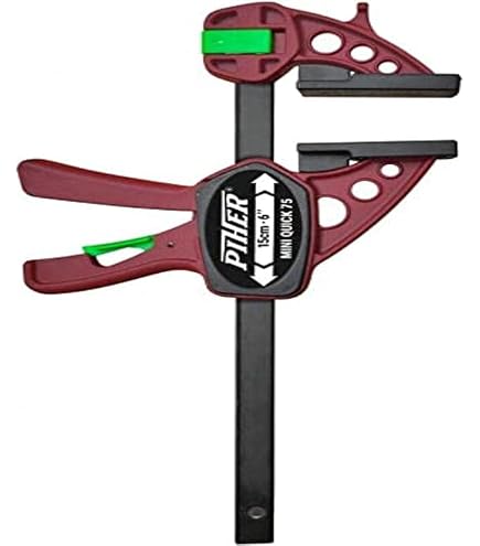 Urko 212 Serre-Joint Rapide Came 30 Cm – Mors Aluminium – Section 20x6 Mm – Serrage Progressif
