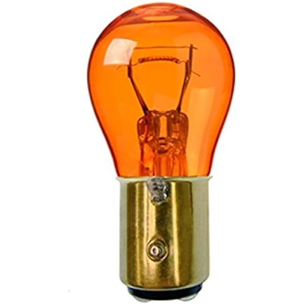 Us Glühlampe Glühbirne Typ 2357 2 Faden Gelb/Orange 28/8W 12V Bay15D:  Amazon.de: Auto & Motorrad