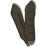 HKM 546372 HKM Transportgamaschen aus Polyester Vollblut, schwarz