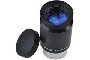 SOLOMARK Oculare telescopio Plossl da 32 mm, design Plossl a 4 elementi, filettato per filtri astronomici standard da 32 mm (32 mm)